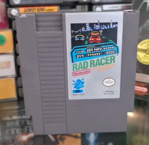 Rad Racer Nintendo NES
