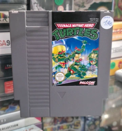 Teenage Mutant Hero Turtles Nintendo NES