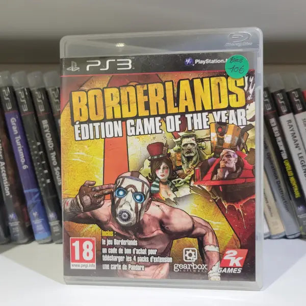 PS3 - Borderlands Edition Game Of Year