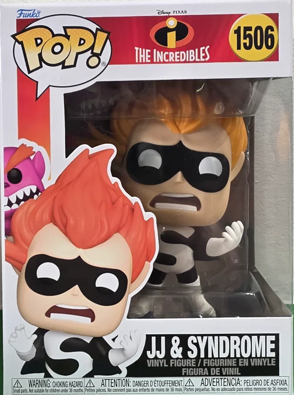 Funko pop - Disney - The Incredibles - JJ & Syndrome 1506