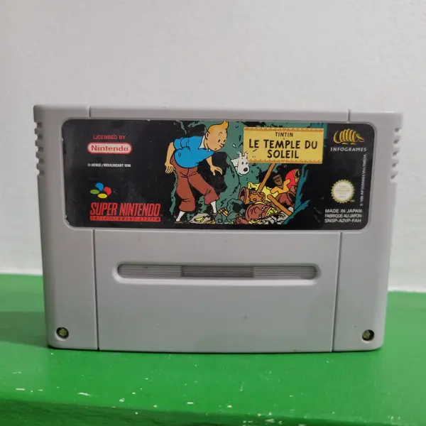 SNES - TinTin le Temple du Soleil