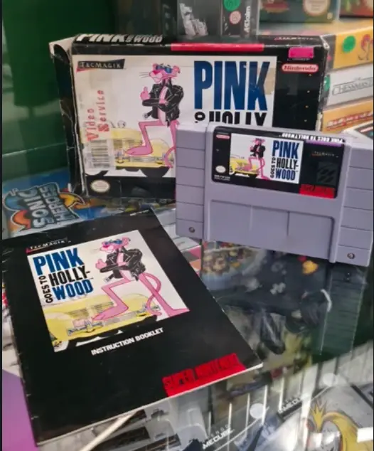 Pink Goes to Hollywood Super Nintendo