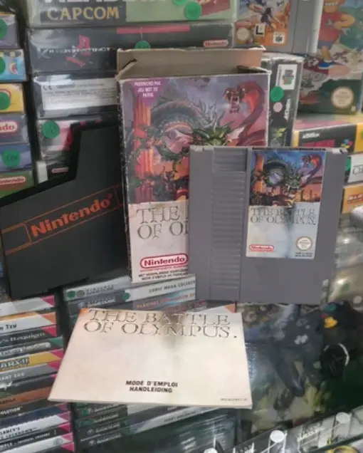 The Battle of Olympus Nintendo NES