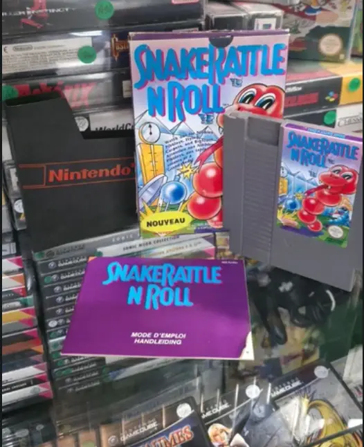Snake Rattle N Roll Nintendo NES