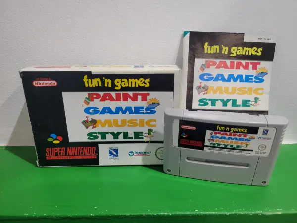 SNES - Fun N Games complet (UKV)