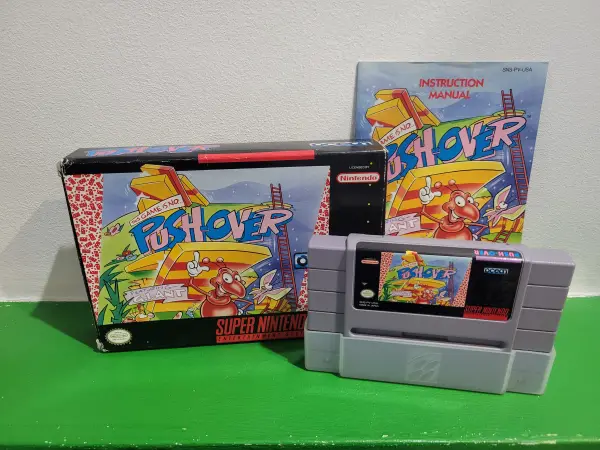 SNES -Push-Over complet ( USA )
