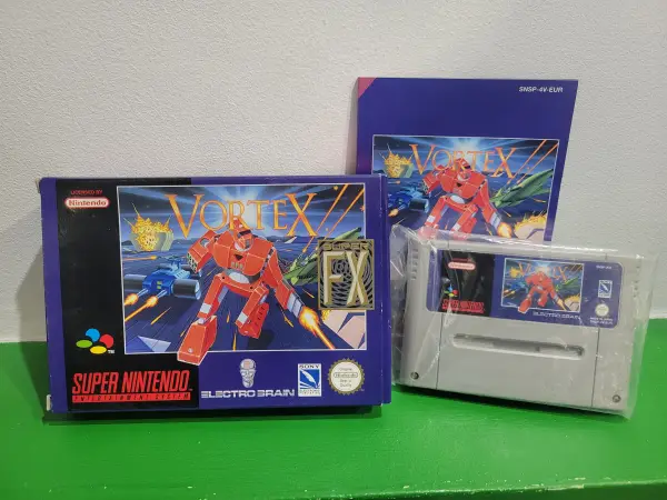 SNES - Vortex complet ( EUR )