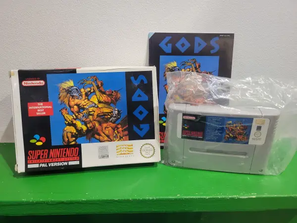 SNES - Gods complet ( FRG )