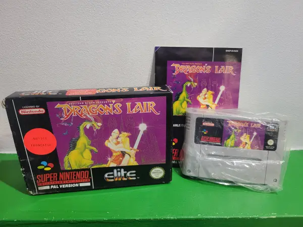 SNES - Dragon's Lair complet ( NOE )