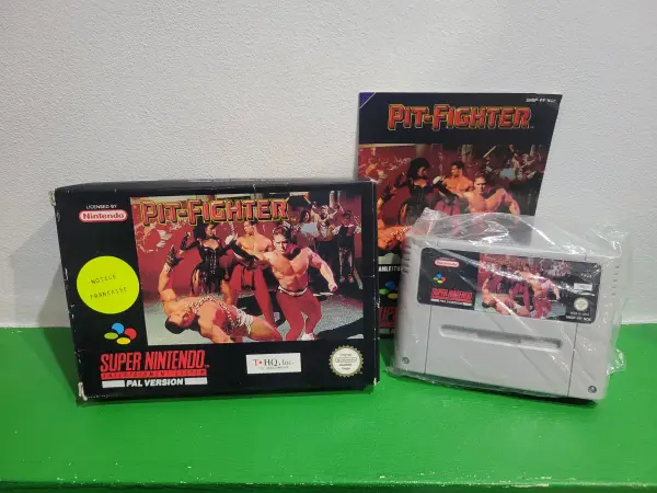 SNES - Pit Fighter complet ( NOE )
