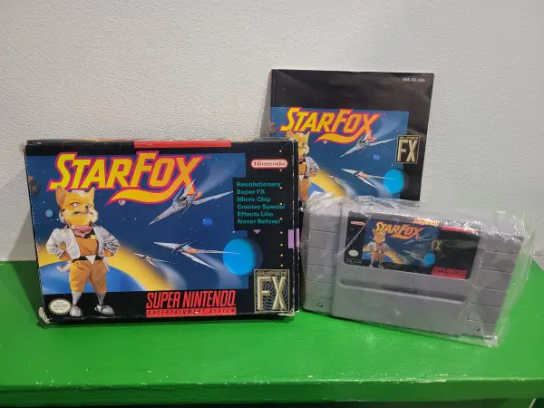 SNES - StarFox complet ( USA )