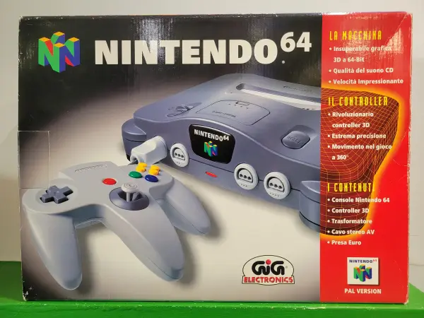 Nintendo 64 PAL Version (Import ITA)